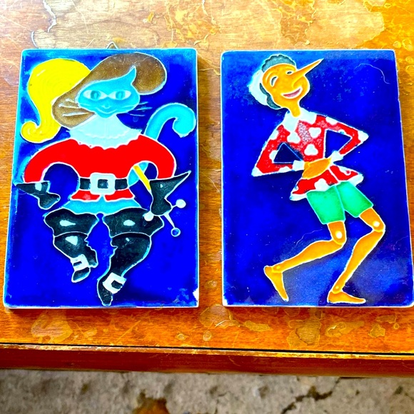 Italian fairytale decorative tiles - Picture 1 of 6